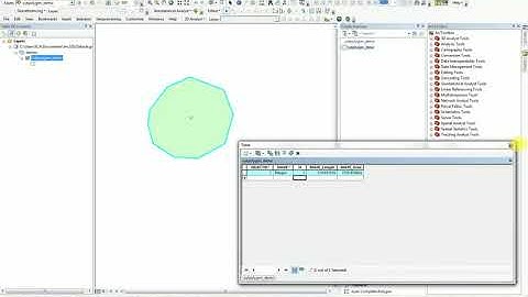 Polygon inside a polygon in ArcGis ArcMap