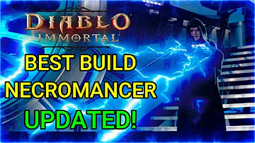 UPDATED Best Necromancer Build! 2 x Grim Lasers! Diablo Immortal