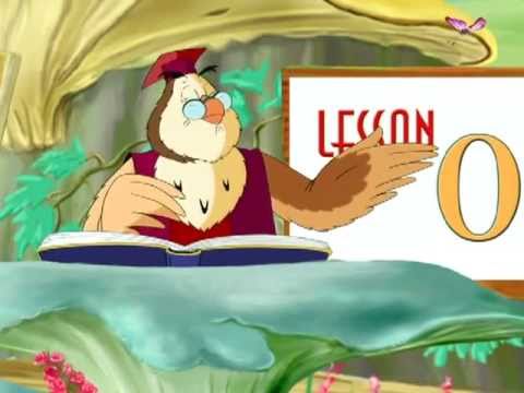 Английский алфавит тётушки Совы. Буква O