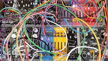 Eurorack Scratch Sounds. How to make pitch shifting sounds with delay.