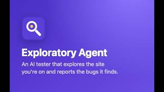 Demo of Exploratory Testing Agent