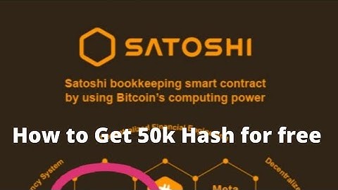 How to Get 50k Hash on Satoshi Mysterious App By Adding Your Twitter Account