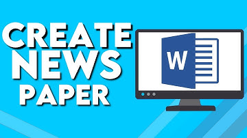 How To Create News Paper on Microsoft Word