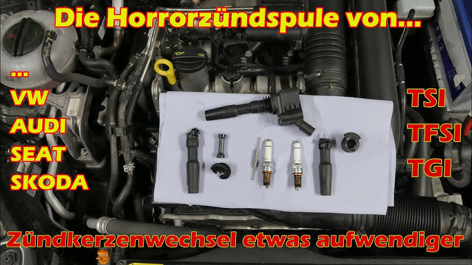 Wie VW GOLF 6 (5K1) Zündspule wechseln [TUTORIAL AUTODOC] 