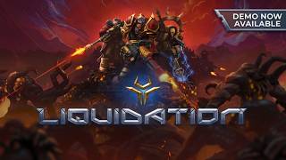 Liquidation - Demo Launch Trailer | Fantasy Sci-Fi RTS