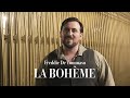 Capture de la vidéo La Bohème - Intervista A / Interview With Freddie De Tommaso (Teatro Alla Scala)