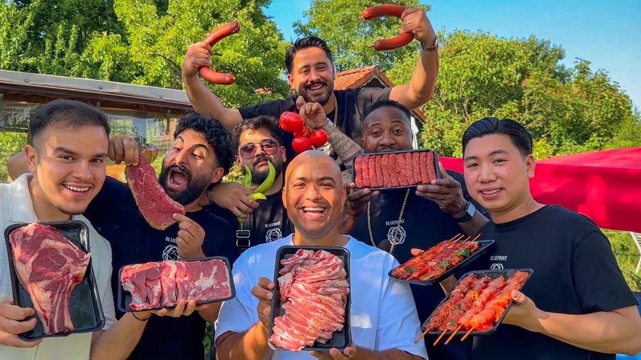 WIR GRILLEN IM GARTEN MIT Z