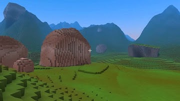 voxel planet - mountains and rocks (I)