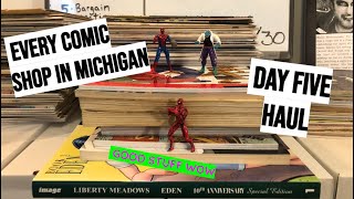 Day Five Haul: Every Comic Store in Michigan