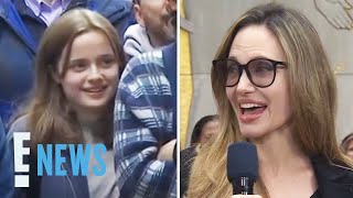 Angelina Jolie & Daughter Vivienne Make RARE 'Today' Show Appearance Together | E! News