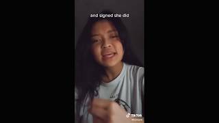 Video thumbnail of "she was only 17 | katelyn lapid tiktok cover"