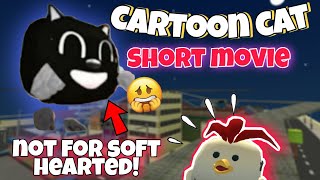 scary cartoon cat short film 😱😨|| very scary video jumpscare ||not for soft hearted!!! 🔥 screenshot 4