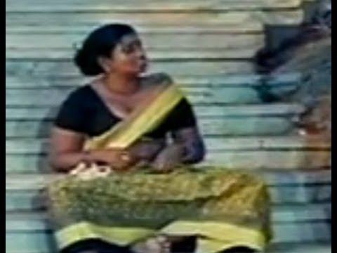 Aunty Funny Setairs On Constable | TeluguOne - YouTube