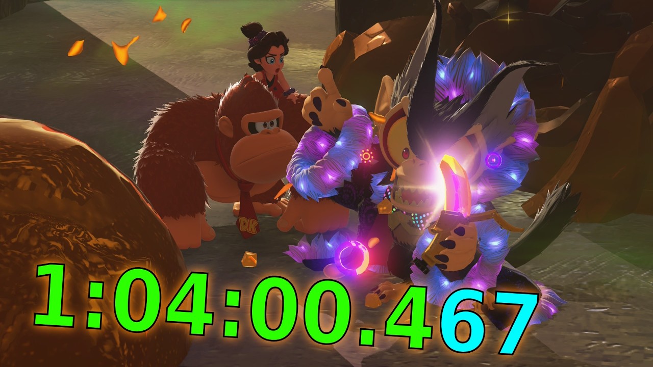 Donkey Kong Bananza any% ostrichless PB 