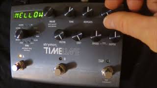 Strymon Timeline Part 1 (1st look) "Mellow" Preset (digital mode)