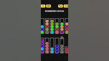 BallSort Frabpuzzlespiel  Colorpuzzle besonderes Niveau Special Level