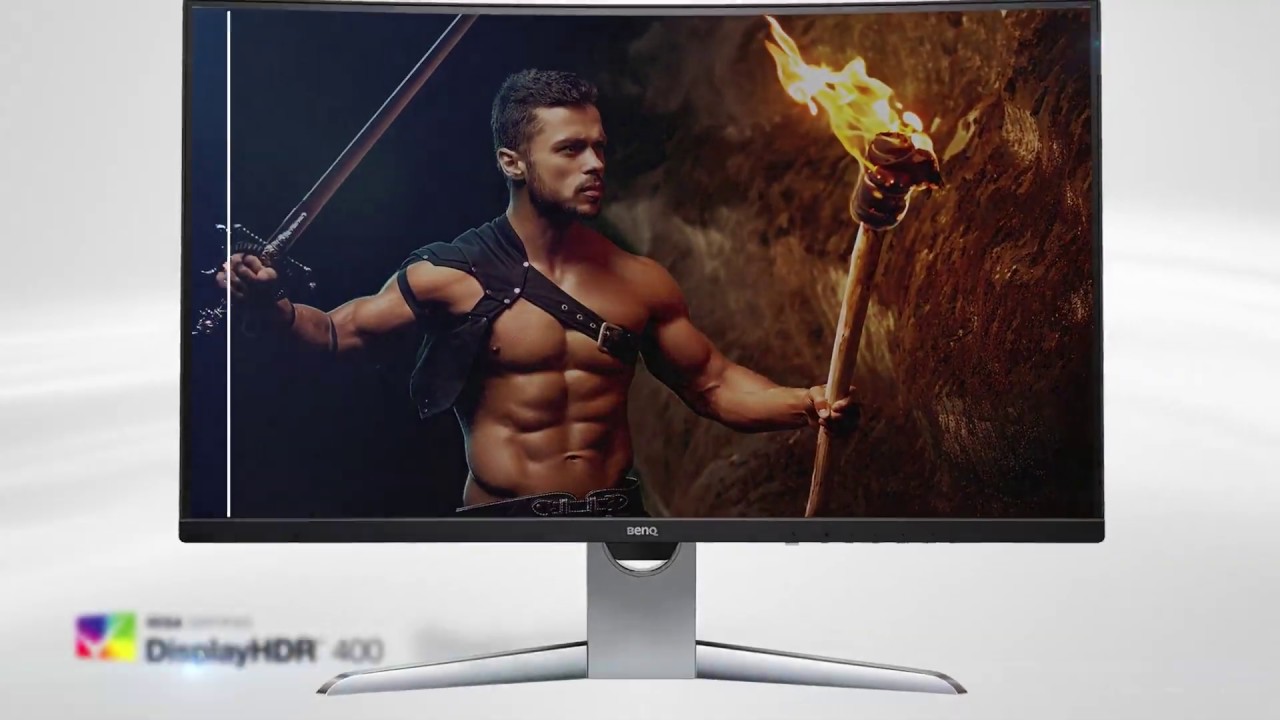 Ecran BenQ EX3203R 32 pouces incurvé en 2K (QHD) avec 144Hz/dalle