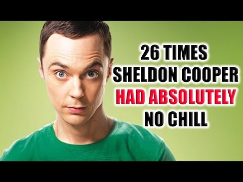 26 Times Sheldon Cooper Had Absolutely No Chill