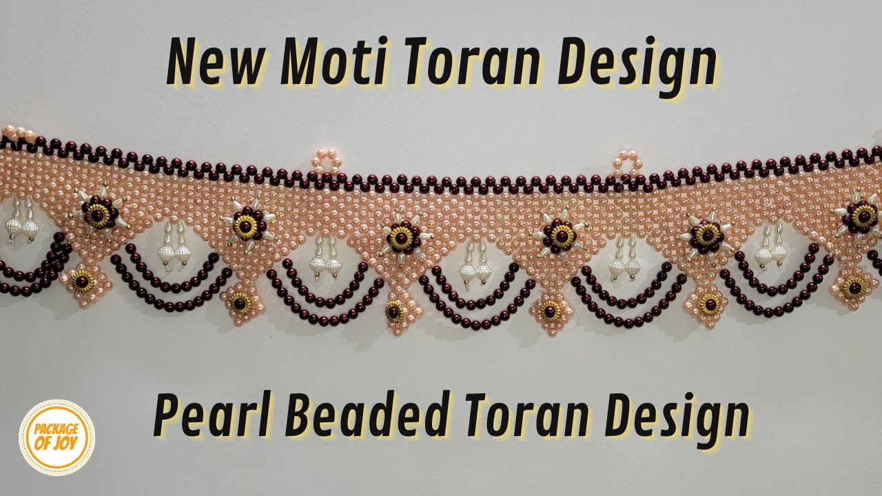NEW LATEST MOTI TORAN DESIGN | PEARL BEADED TORAN | DOOR HANGING | TRENDING TORAN DESIGN 2024