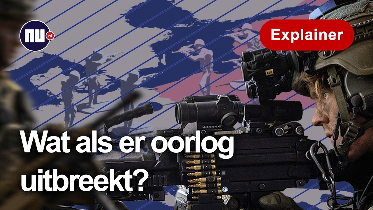 Kijkje achter de frontlinie: zo werkt Nederlandse leger in fictieve oorlog | NU.nl | Explainer