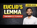 Euclid’s Lemma Explained | Class 10 Maths Chapter 1 | Theorem 1.2 Proof