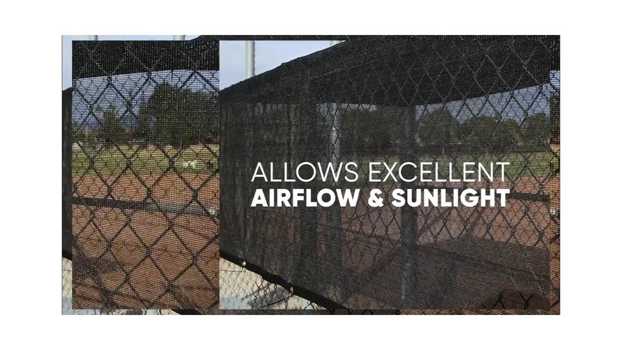 Tarps Now Versatile Black Mesh Tarp with Grommets - Multipurpose Protective Cover Tarpaulin