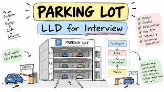 Parking Lot LLD | Low Level Design Interview Question | Python