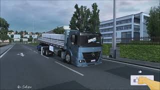 MERCEDES BENZ ATEGO  -  ETS 2  -  VERSAO 1.43