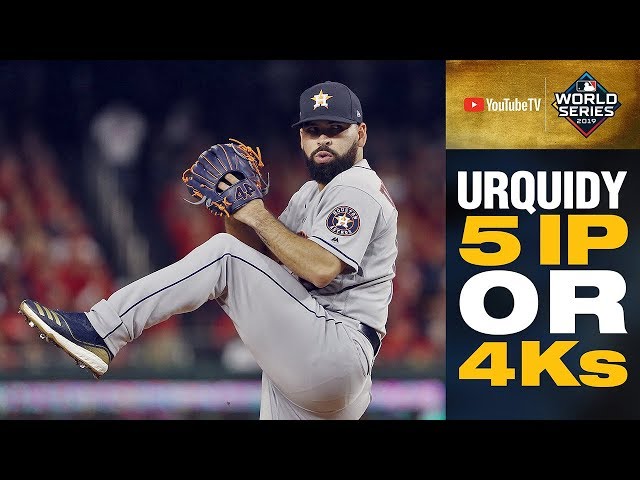 World Series: Astros rookie José Urquidy delivers in Game 4