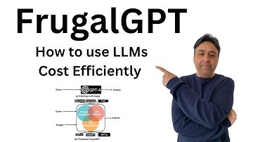 FrugalGPT - How to Use LLMs While Reducing Cost and Improving Performance