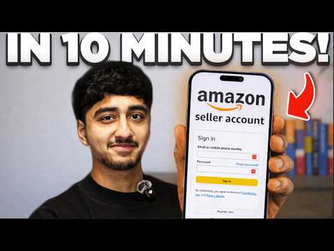 How to Set Up Amazon Seller Account in 10 minutes - YouTube