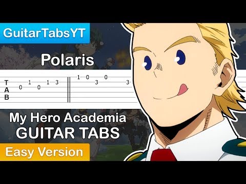my-hero-academia-(boku-no-hero-academia)---polaris-s4op1-guitar-tutorial-guitar-lesson-easy-version
