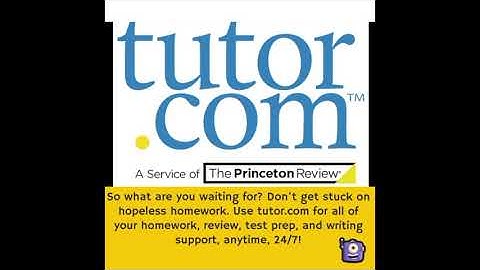 Tutor.com for K–12: Intro for Students (High School)