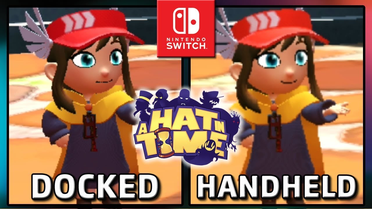 A Hat in Time | Docked VS Handheld | Frame Rate TEST on Switch
