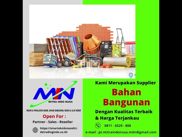Supplier Bahan Bangunan Terlengkap Termurah di Medan class=