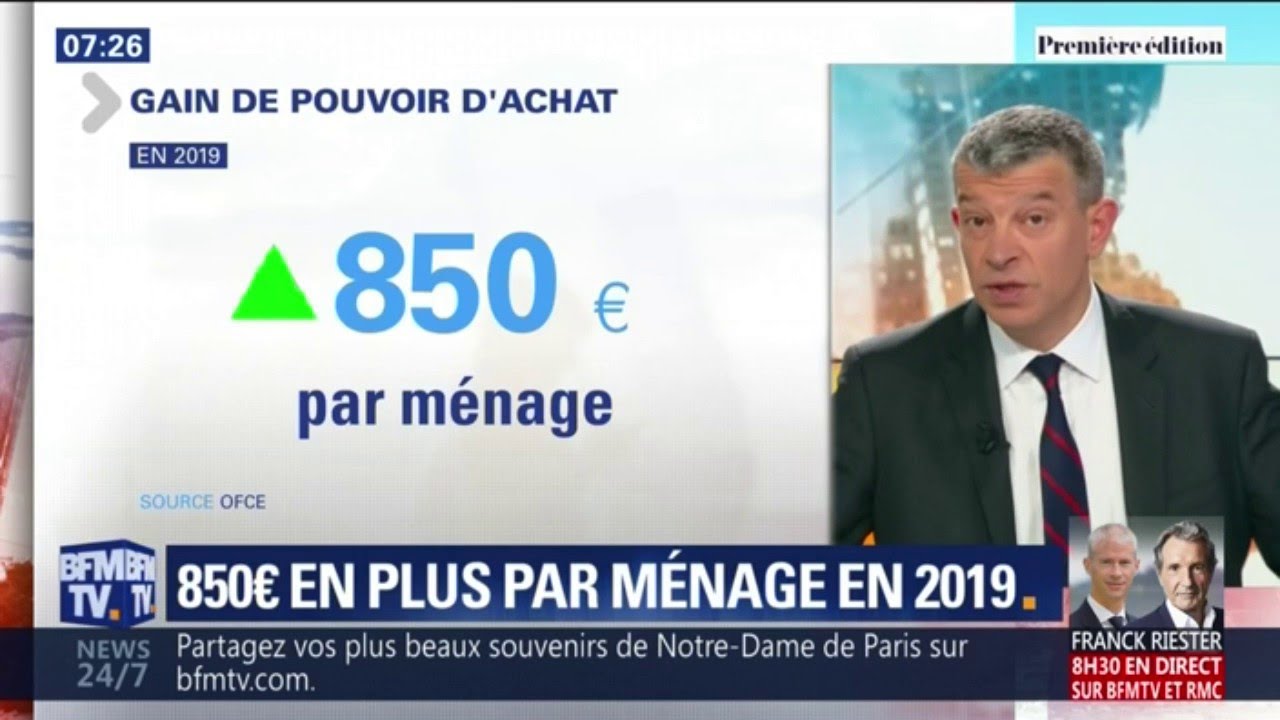 850€ en plus par ménage en 2019, la plus forte hausse du pouvoir d'achat depuis 2012 bfmtv i shot the sheriff