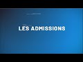 Les admissions  eklya