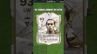 93 Ronaldinho Review in EA FC 24 #shorts #short #fc24 #eafc24 #ronaldinho #dinho #brazil