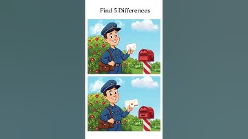 Spot 5 Differences 👀🔍