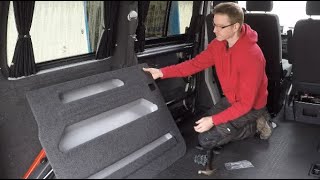 How to line a Kiravans T5/T6 DoorStore with campervan carpet lining