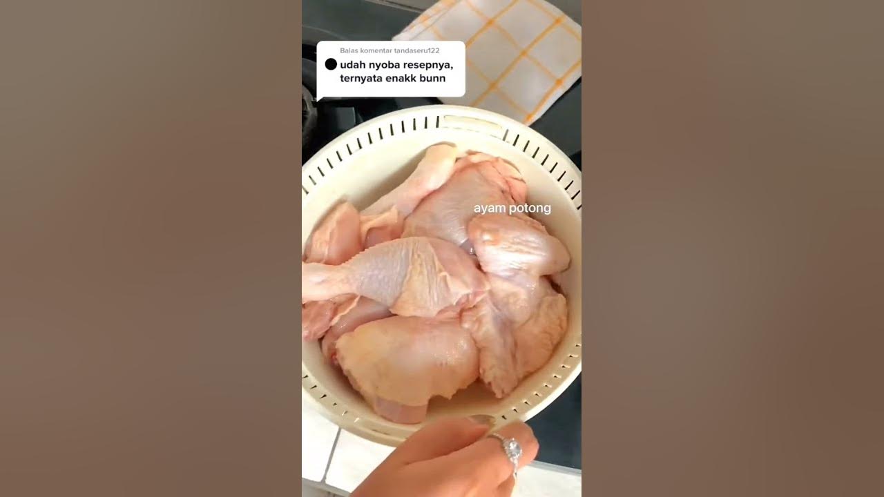Cara membuat Ayam Ungkep.