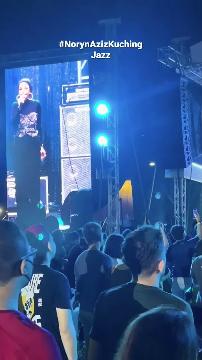 #KuchingJazz Noryn Aziz takes the stage and reminds us all she is the queen of Jazz.