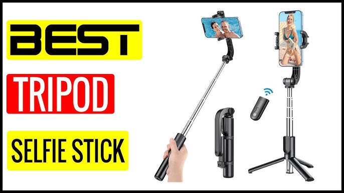 Vproof Foldable Bluetooth Tripod Selfie Stick Review - YouTube