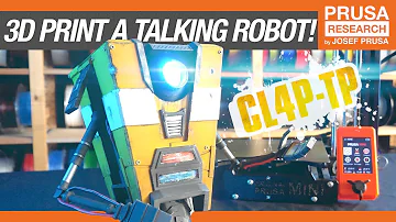 3D printed Claptrap from Borderlands - Arduino LED + audio player tutorial