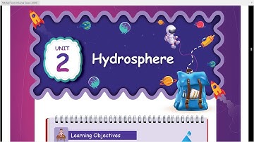 HYDROSPHERE - PART-2 - UNIT 2 - TERM-2 - SOCIAL SCIENCE - 5TH STD  - ENGLISH MEDIUM