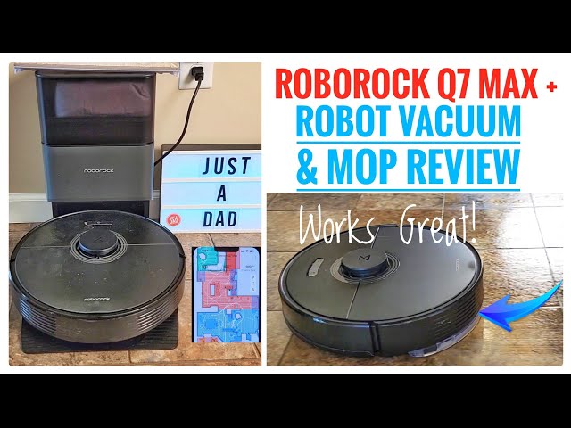 Roborock Q7 MAX Plus vacuum cleaner &mop & intelligent automatic docking  station