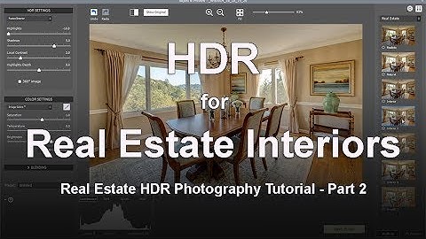 Creating HDR Real Estate Interior Photos Tutorial