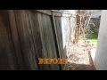 How to Fix a Leaning Fence