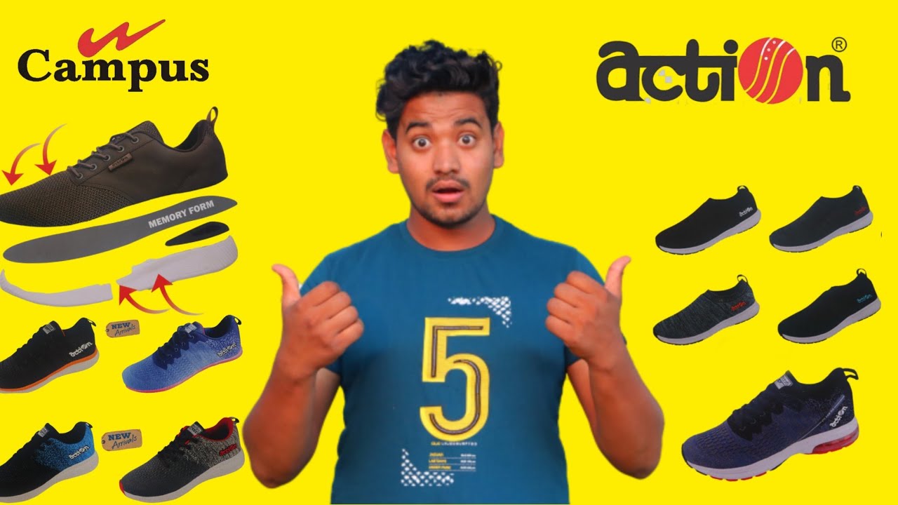 action campus sports shoes