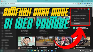 CARA DARK MODE TAMPILAN WEB YOUTUBE DI GOOGLE CHROME